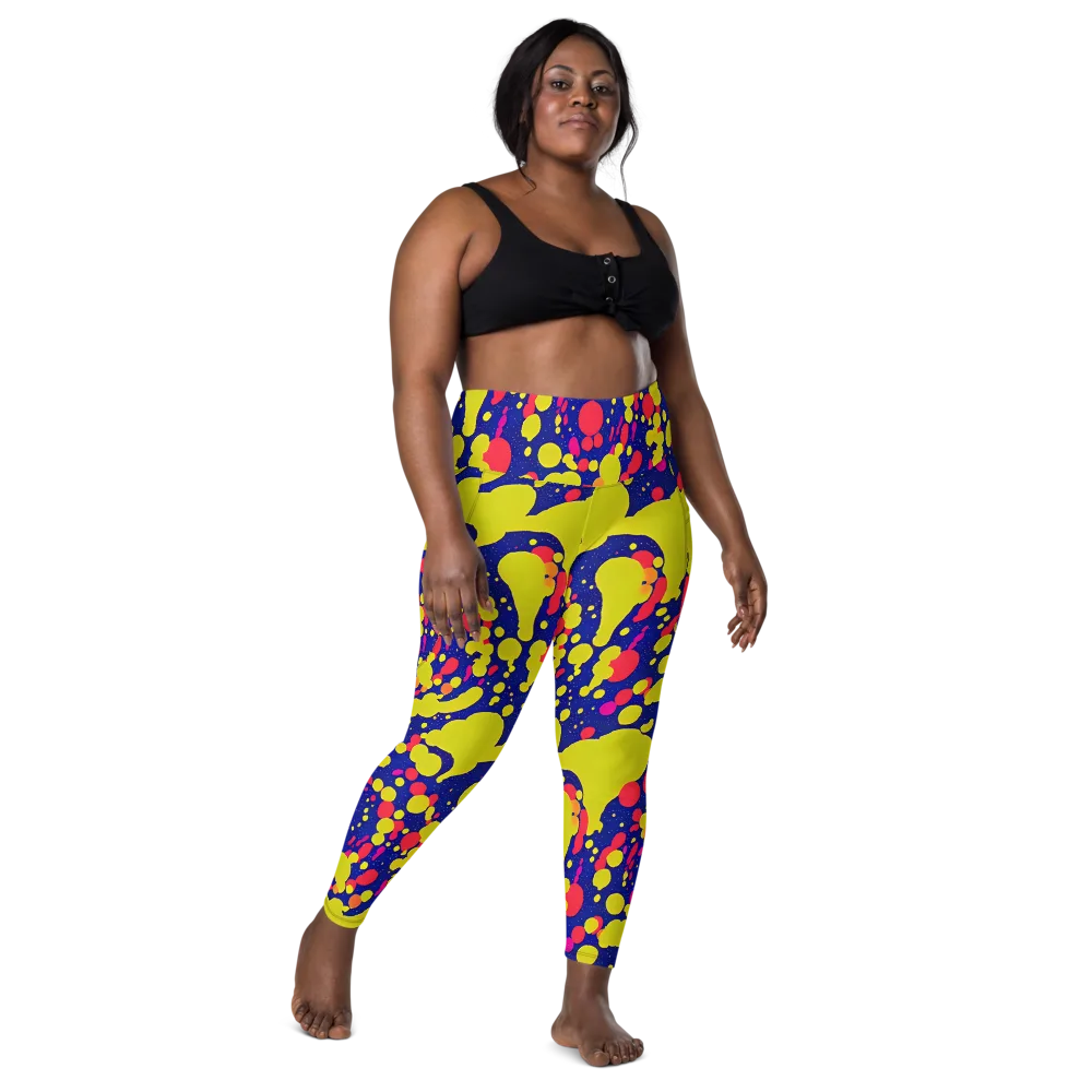 Void Visions on Leggings with Pockets — Front