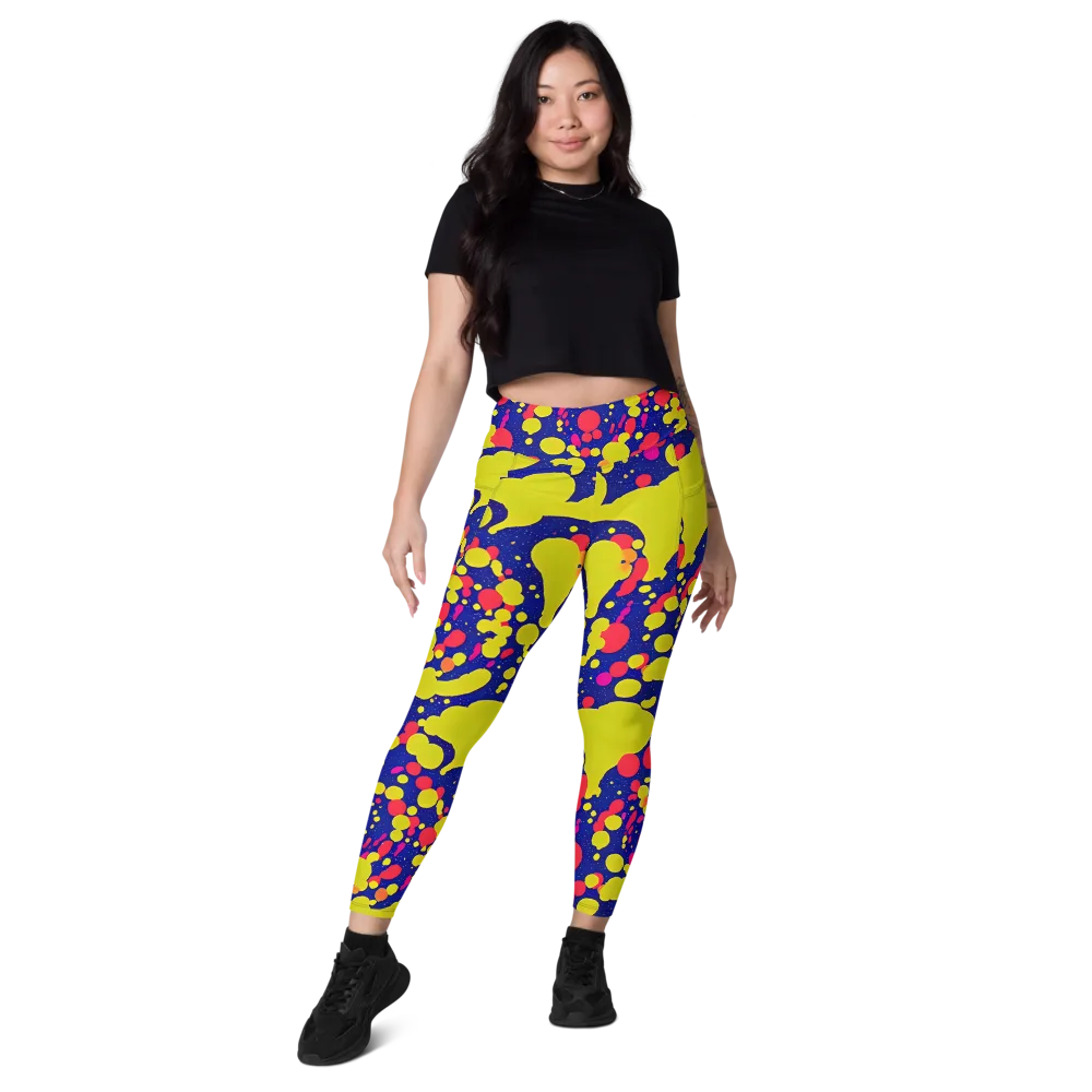 Void Visions on Leggings with Pockets — Front