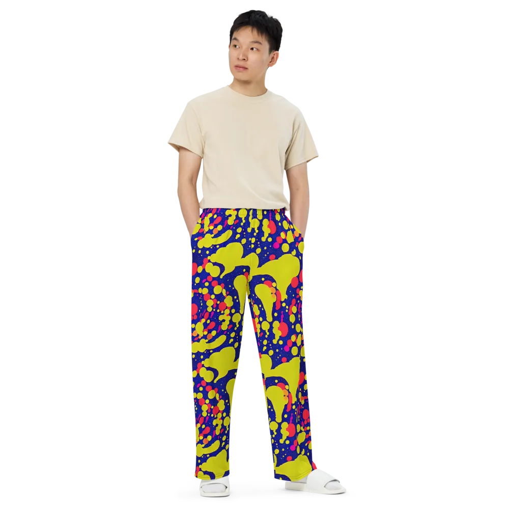 Void Visions on Wide-Leg Pants — Front