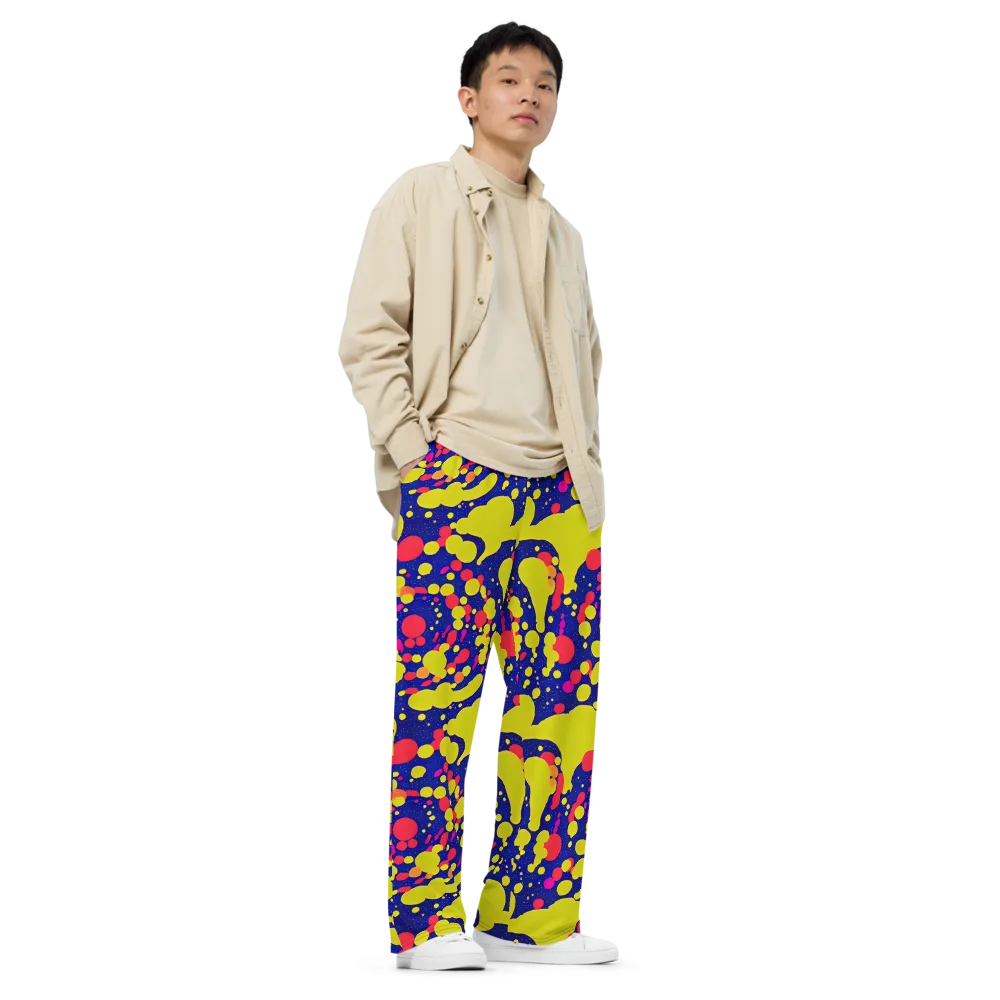 Void Visions on Wide-Leg Pants — Right Front