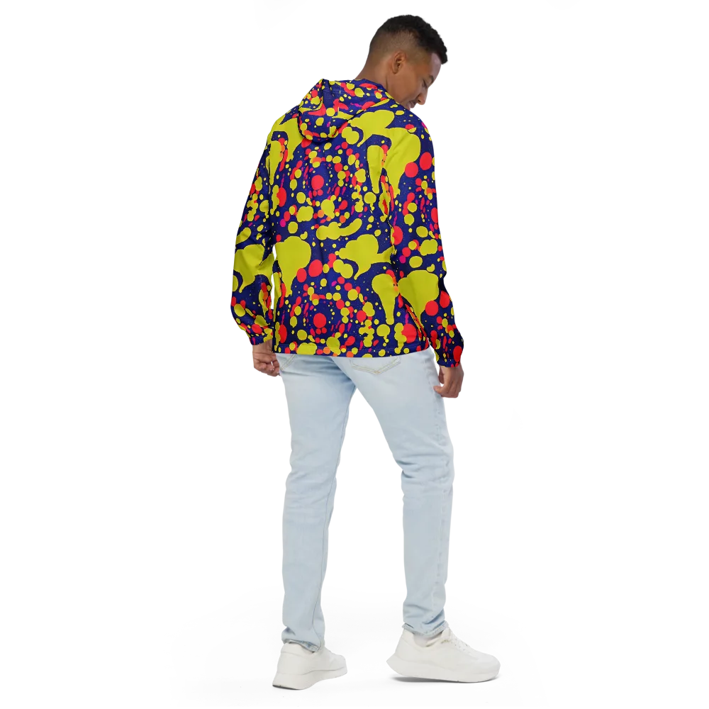 Void Visions on Men's Windbreaker — Back