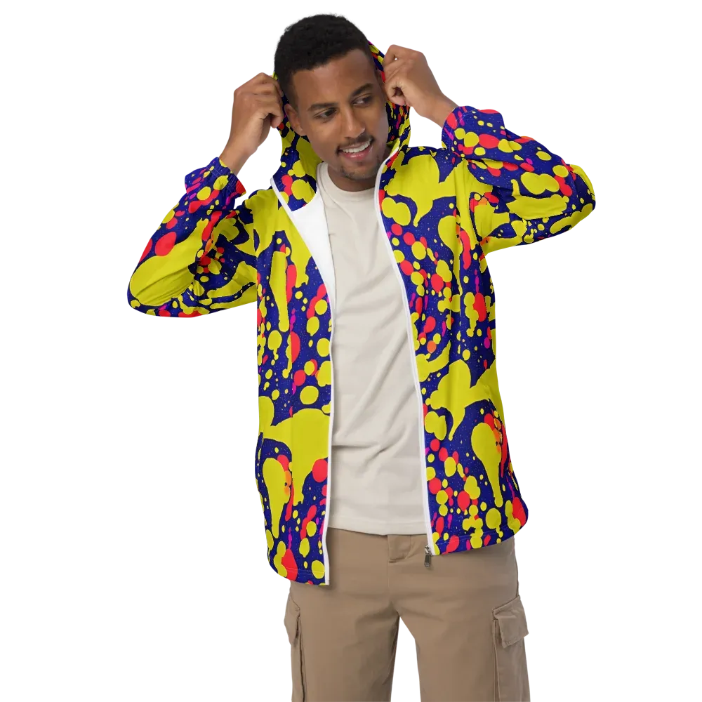 Void Visions on Men's Windbreaker — Front