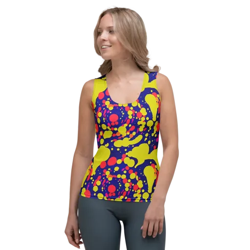 Void Visions on a Women's Tank Top