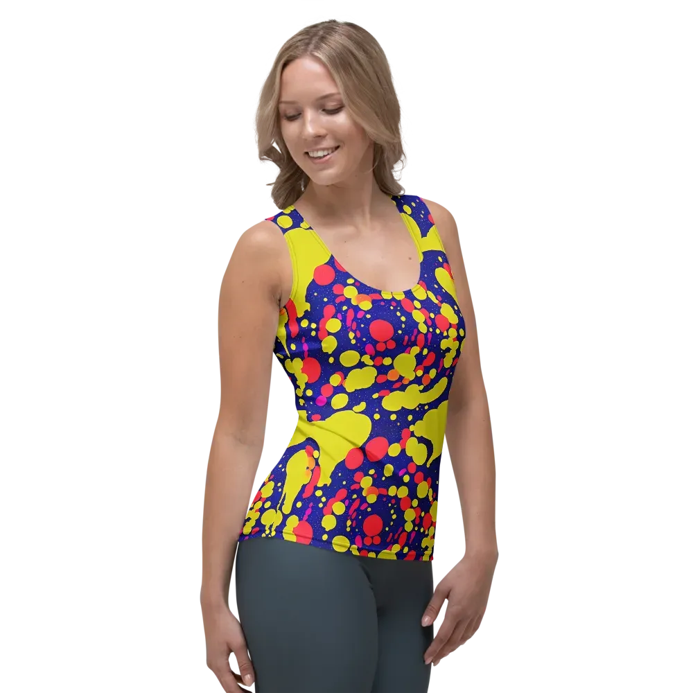 Void Visions on Women's Tank Top — Right Front