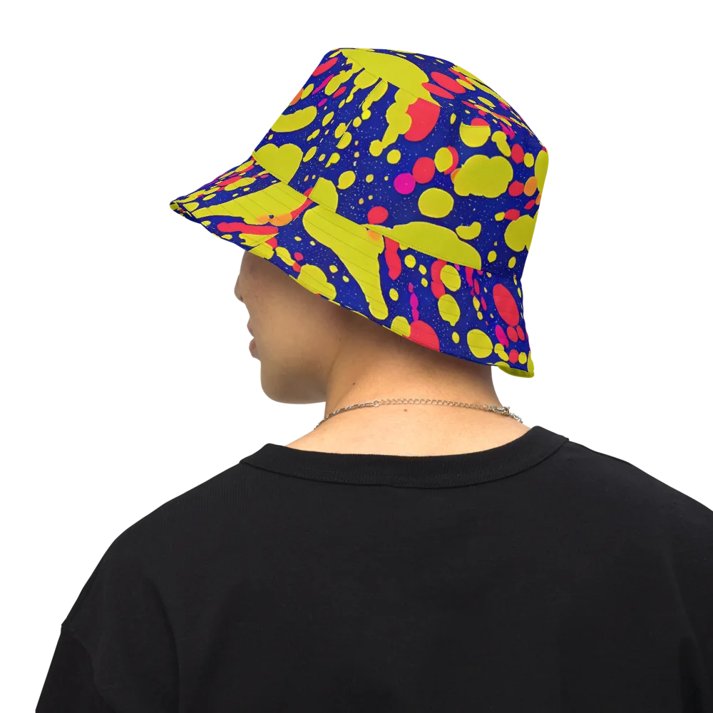 Void Visions on Reversible Bucket Hat — Back Inside