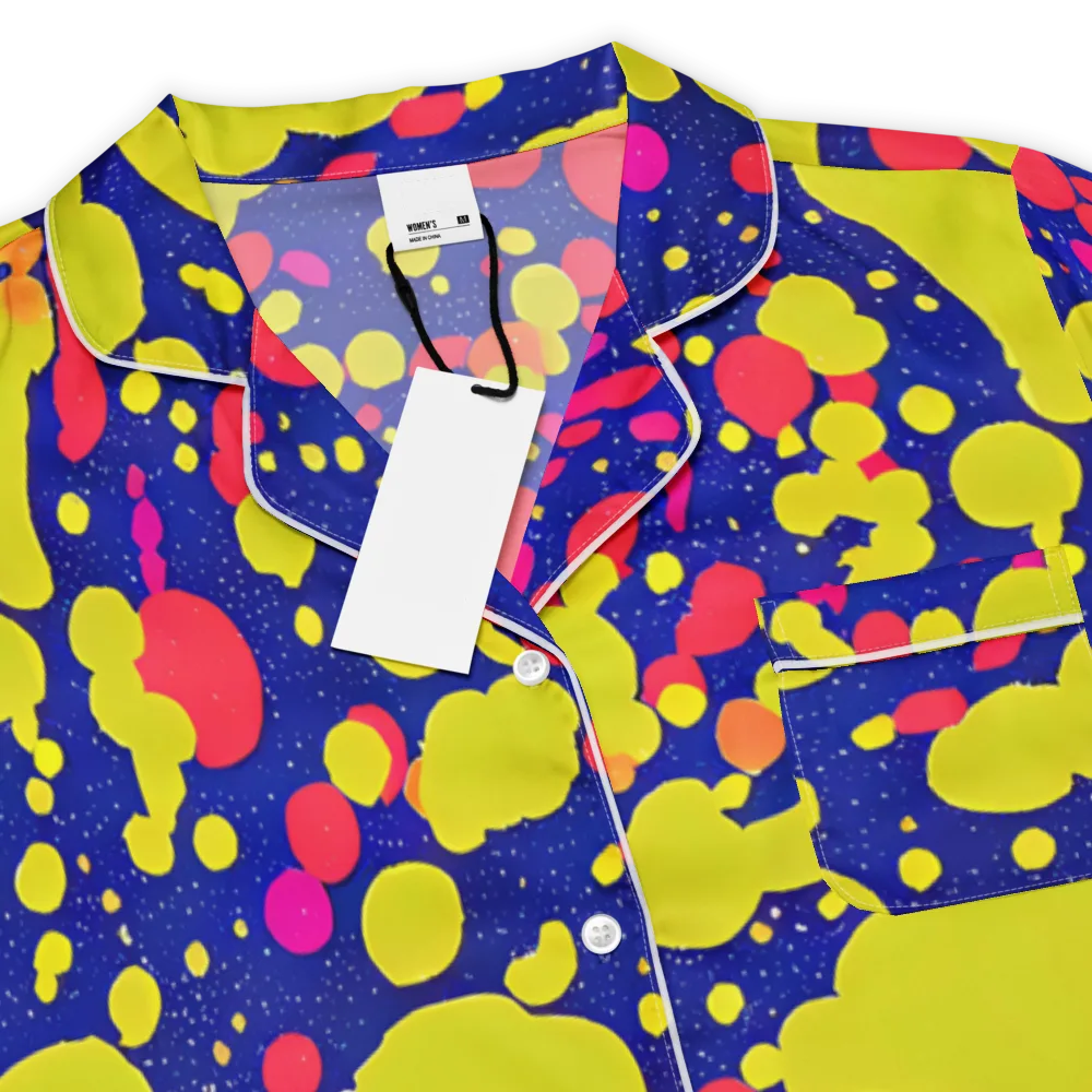 Void Visions on Women's Short Sleeve Pajama Top — Product details