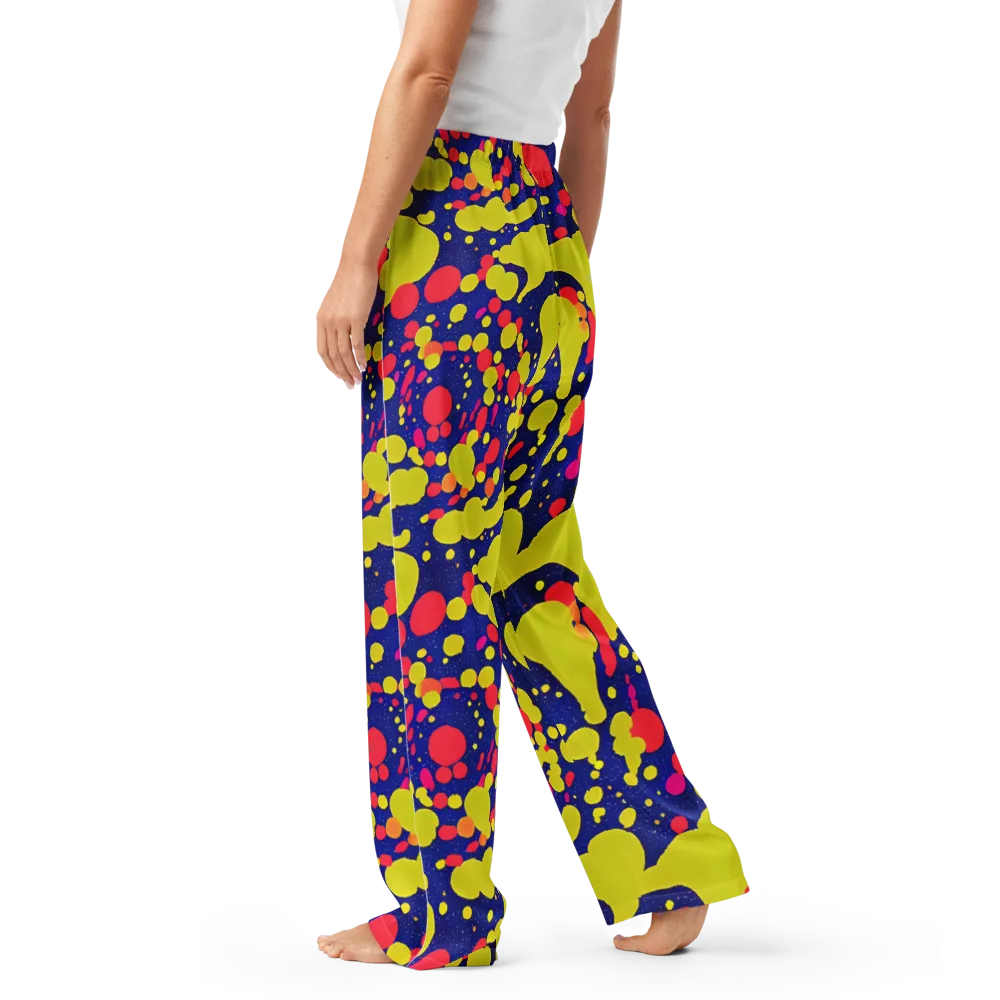 Void Visions on Women's Pajama Pants — Left