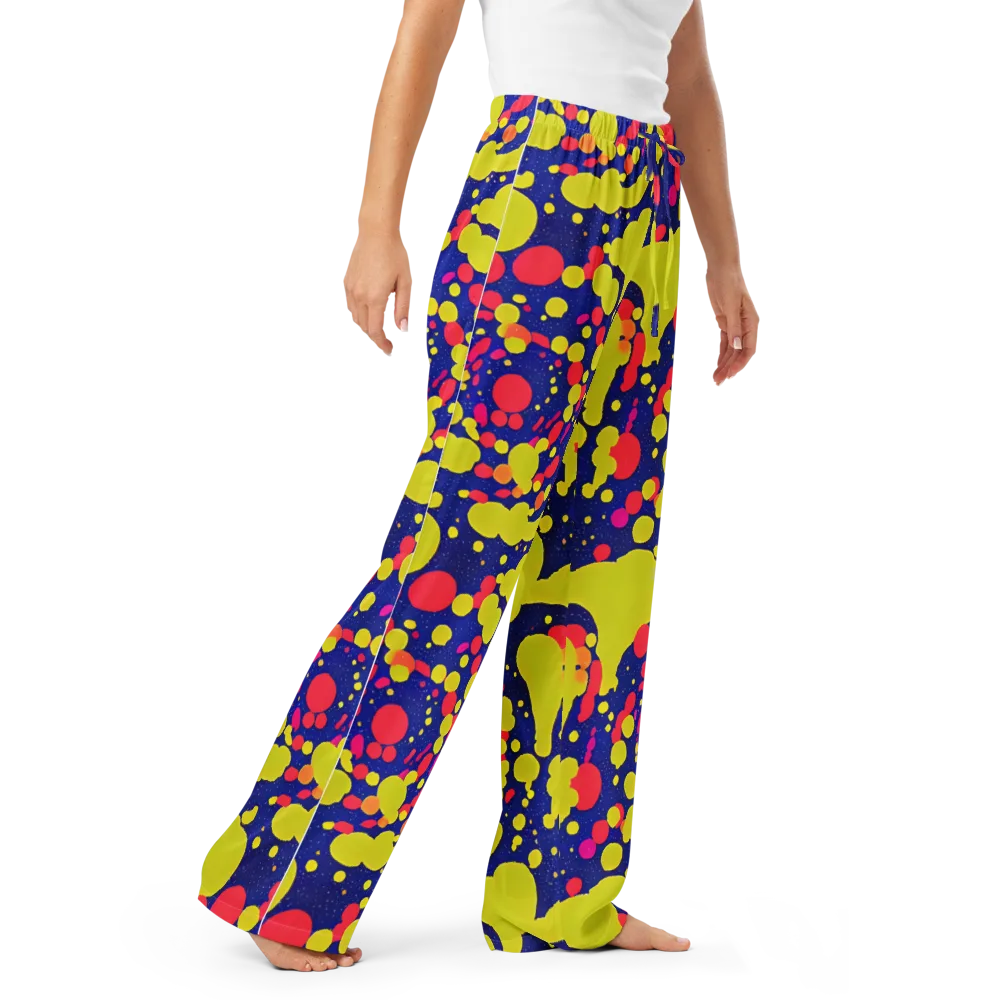 Void Visions on Women's Pajama Pants — Right Front