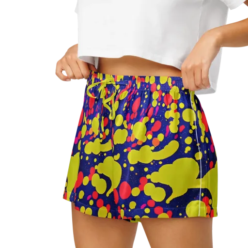 Void Visions on a Women's Pajama Shorts