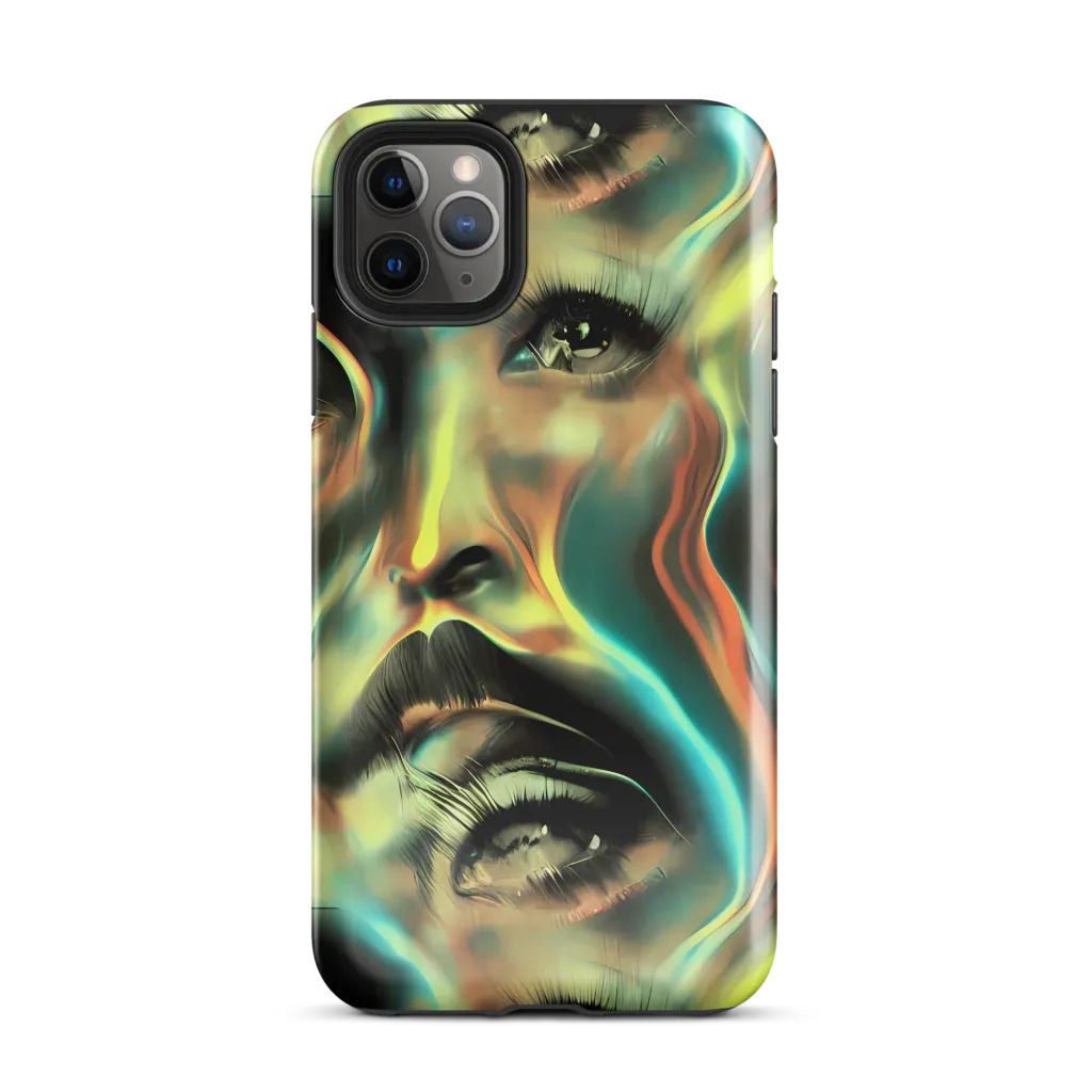 Newtonian Visage on Tough Case for iPhone® — Front