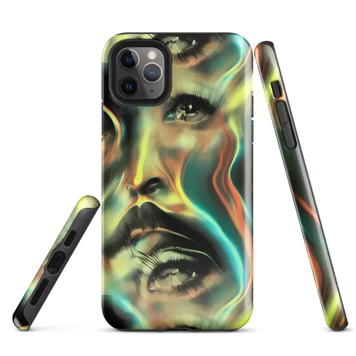 Newtonian Visage on a Tough Case for iPhone®