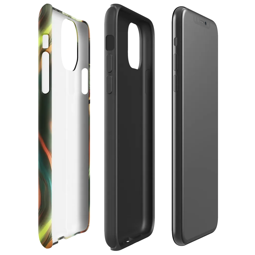 Newtonian Visage on Tough Case for iPhone® — Right