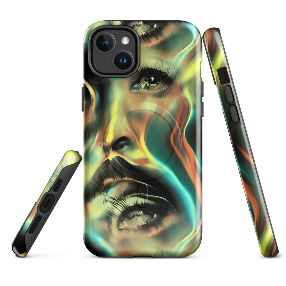 Newtonian Visage on MagSafe Tough Case for iPhone® — Front