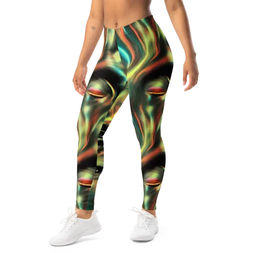 Newtonian Visage on a Leggings