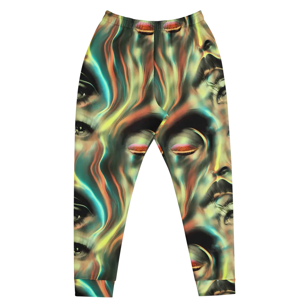 Newtonian Visage on Men's Joggers — Front