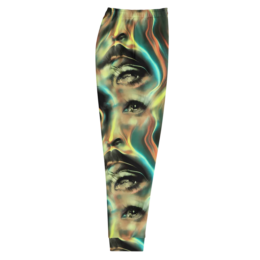 Newtonian Visage on Men's Joggers — Right