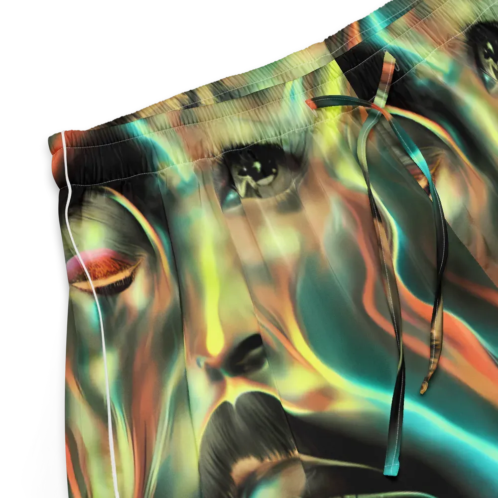 Newtonian Visage on Women's Pajama Shorts — Product details