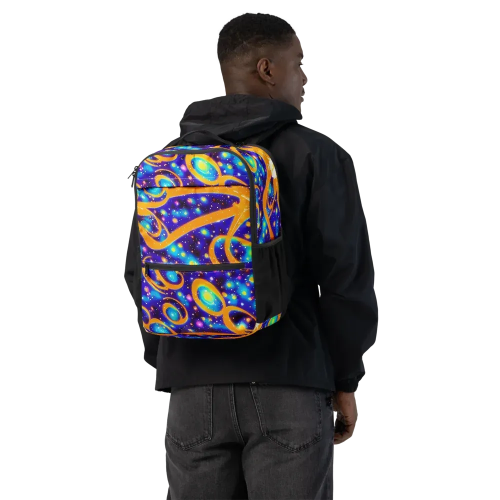 Epic Orbit on Utility Backpack — Back