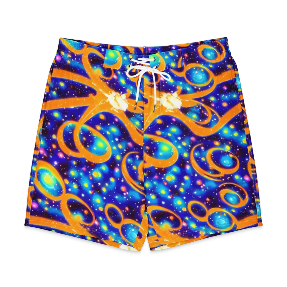 Epic Orbit on Men's Board Shorts — Front