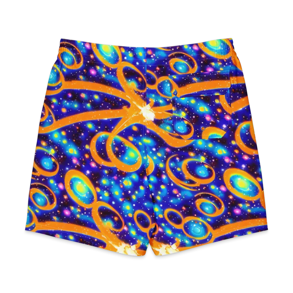 Epic Orbit on Men's Board Shorts — Back