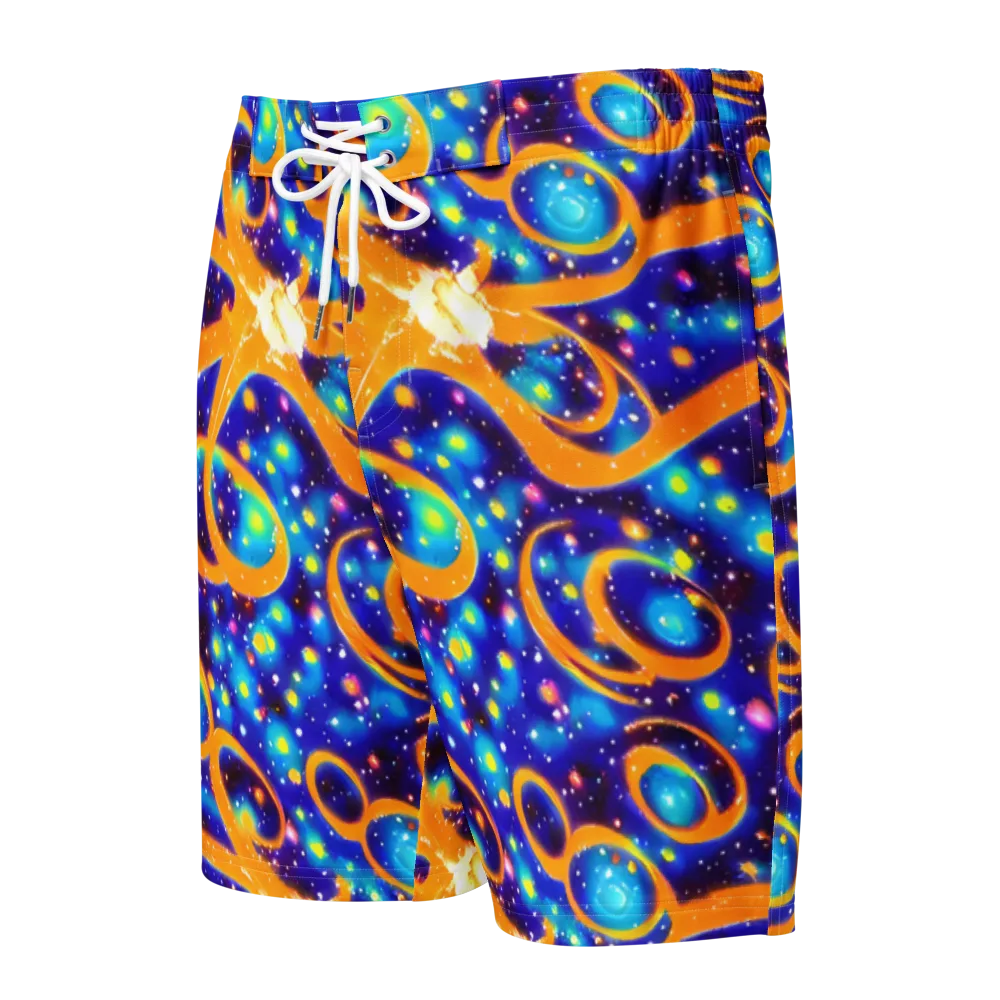 Epic Orbit on Men's Board Shorts — Front