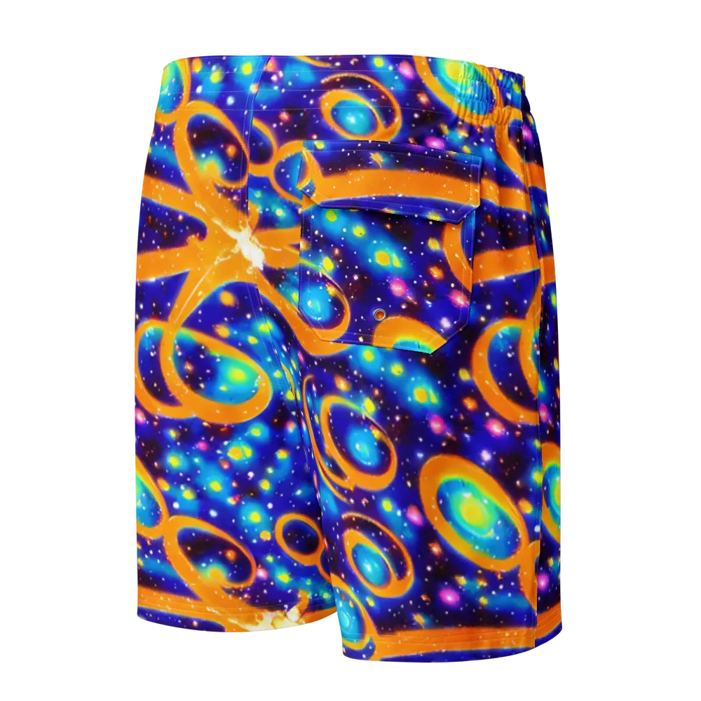 Epic Orbit on Men's Board Shorts — Back