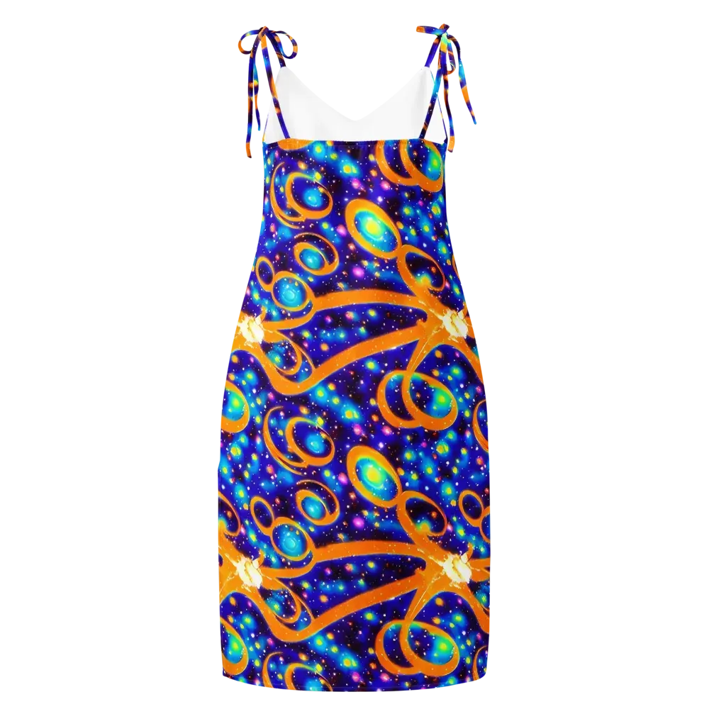 Epic Orbit on Slip Dress — Back