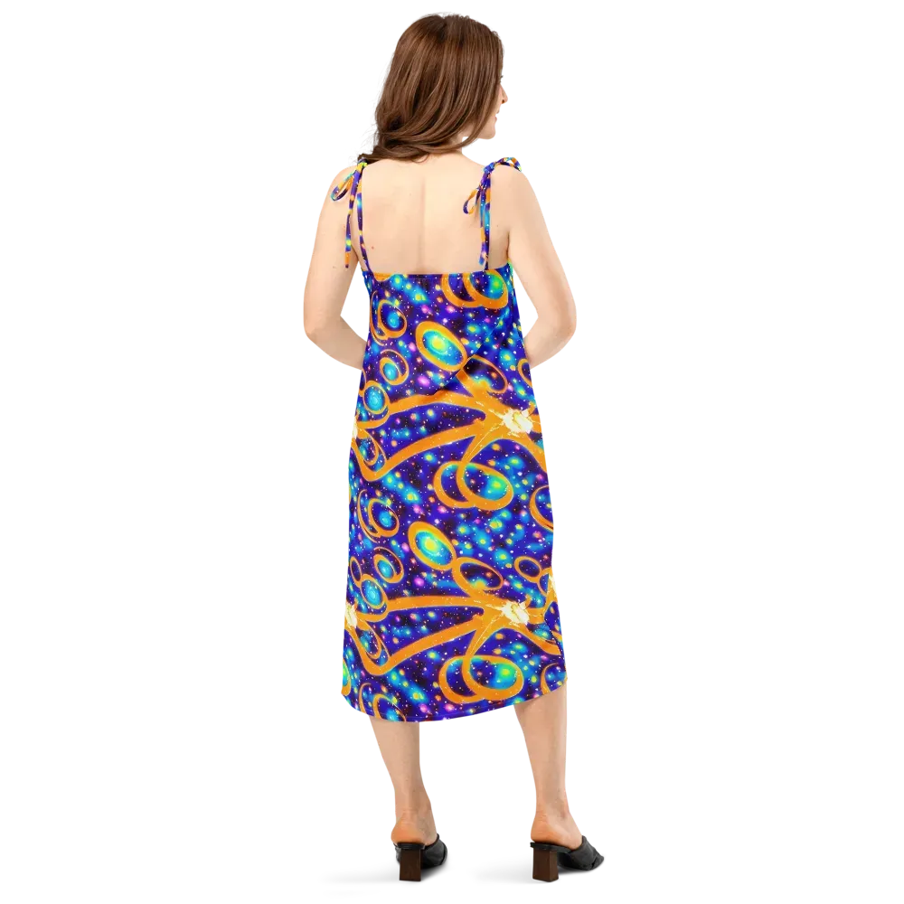 Epic Orbit on Slip Dress — Back