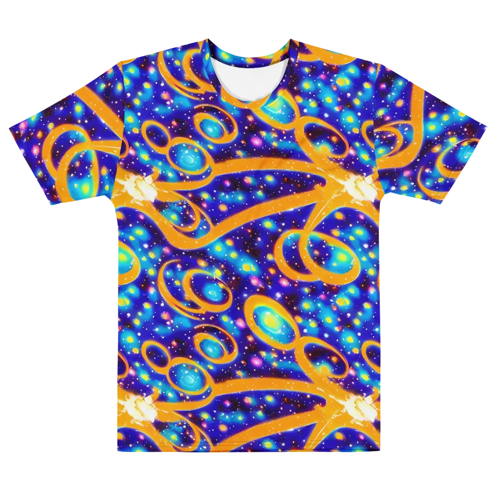 Epic Orbit on Men's Cotton Crew Neck T-Shirt — Front
