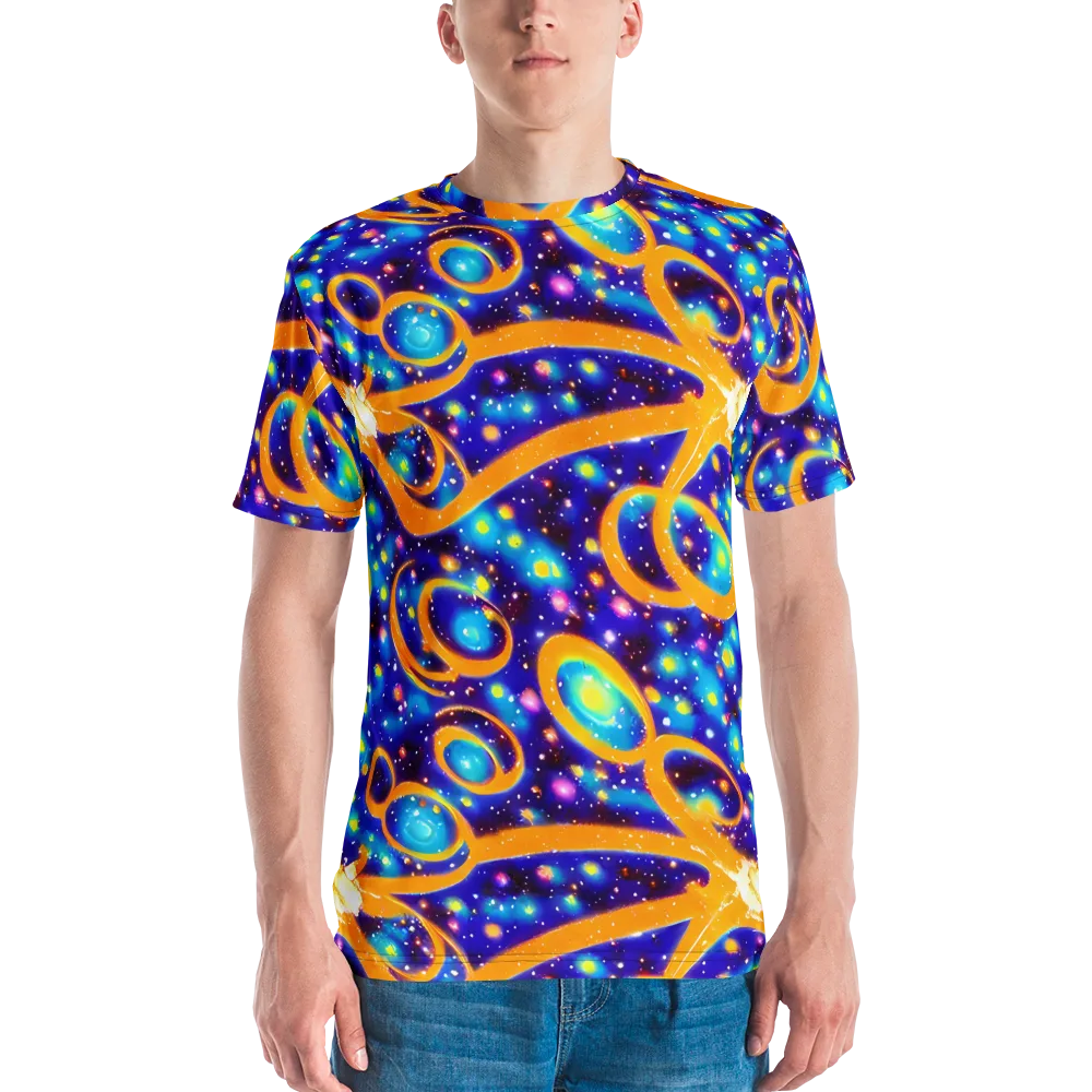 Epic Orbit on Men's Crew Neck T-Shirt — Front