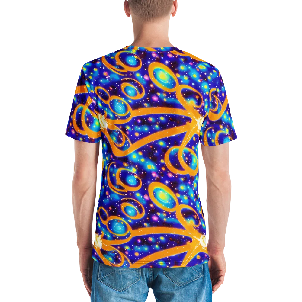 Epic Orbit on Men's Crew Neck T-Shirt — Back