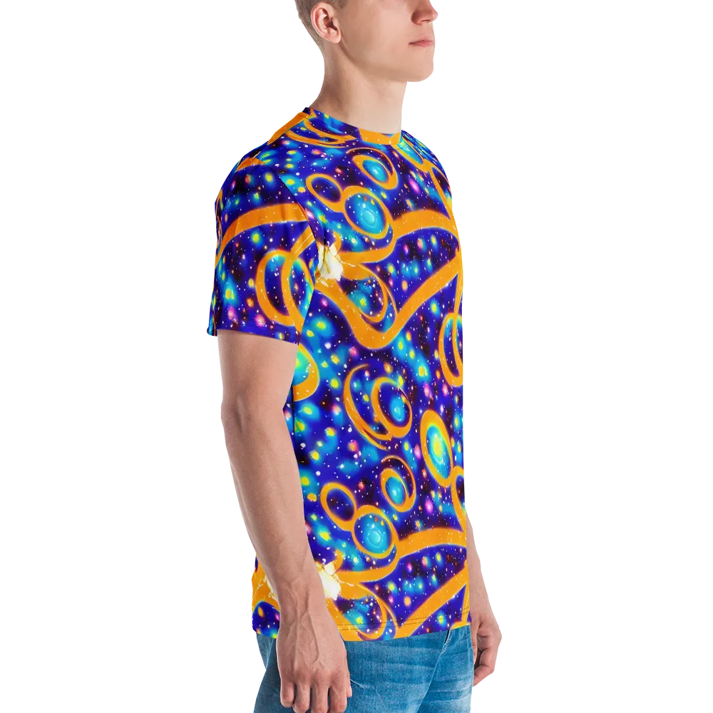 Epic Orbit on Men's Crew Neck T-Shirt — Right