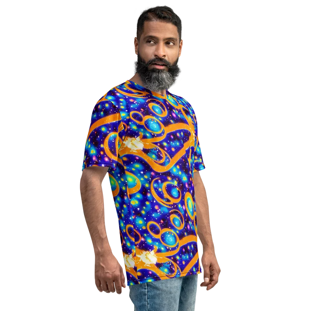 Epic Orbit on Men's Crew Neck T-Shirt — Right