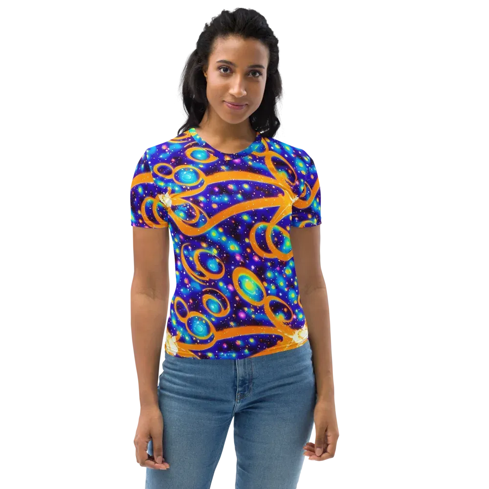 Epic Orbit on Women's Crew Neck T-Shirt — Front