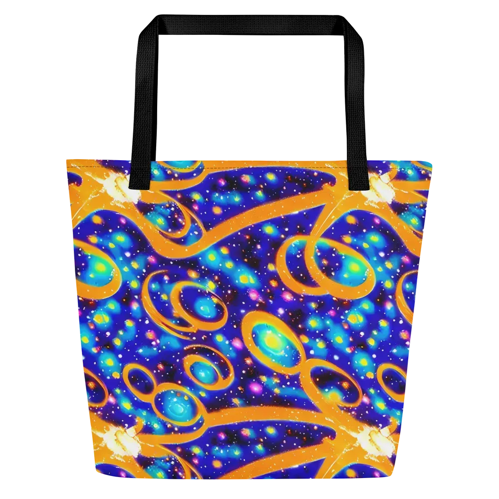 Epic Orbit on Large Tote Bag W/ Pocket — Front