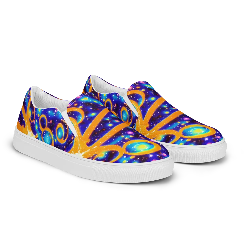 Epic Orbit on Women's Slip-On Canvas Shoes — Right Front