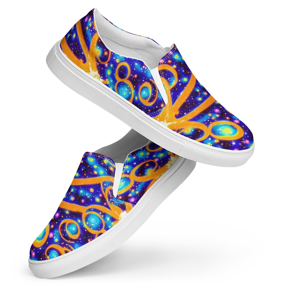 Epic Orbit on Women's Slip-On Canvas Shoes — Front