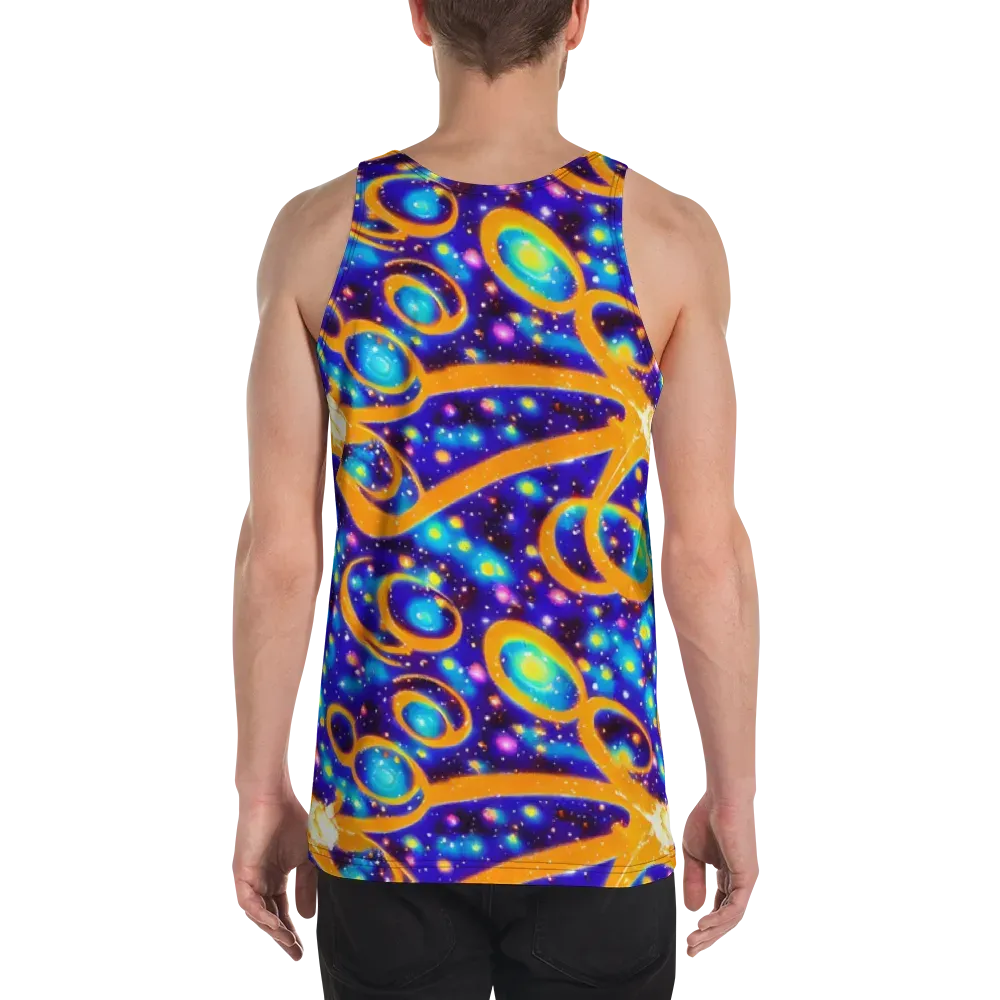 Epic Orbit on Men's Tank Top — Back