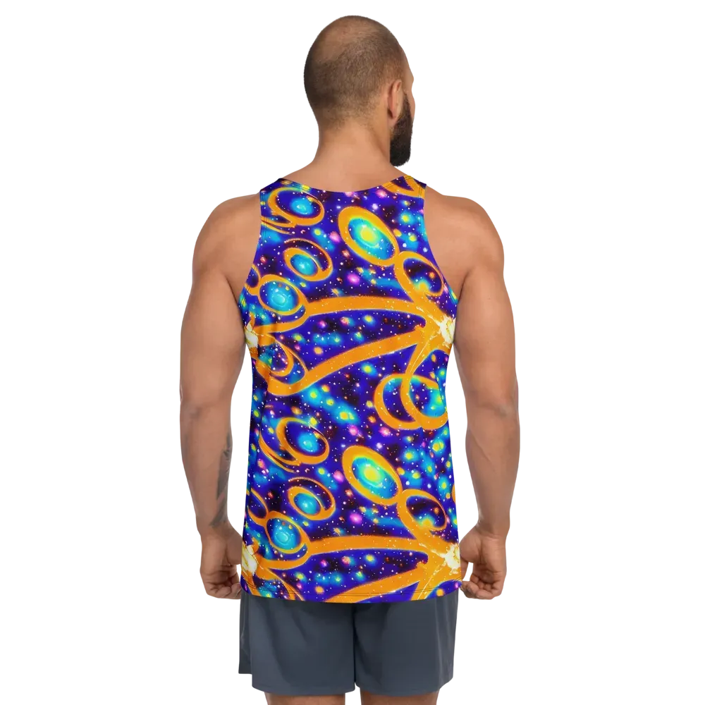 Epic Orbit on Men's Tank Top — Back
