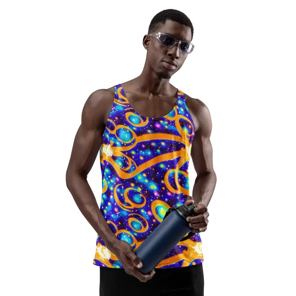 Epic Orbit on Men's Tank Top — Front