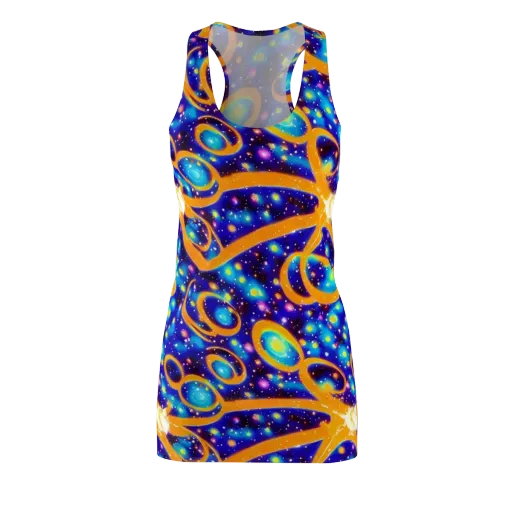 Epic Orbit on a Racerback Dress