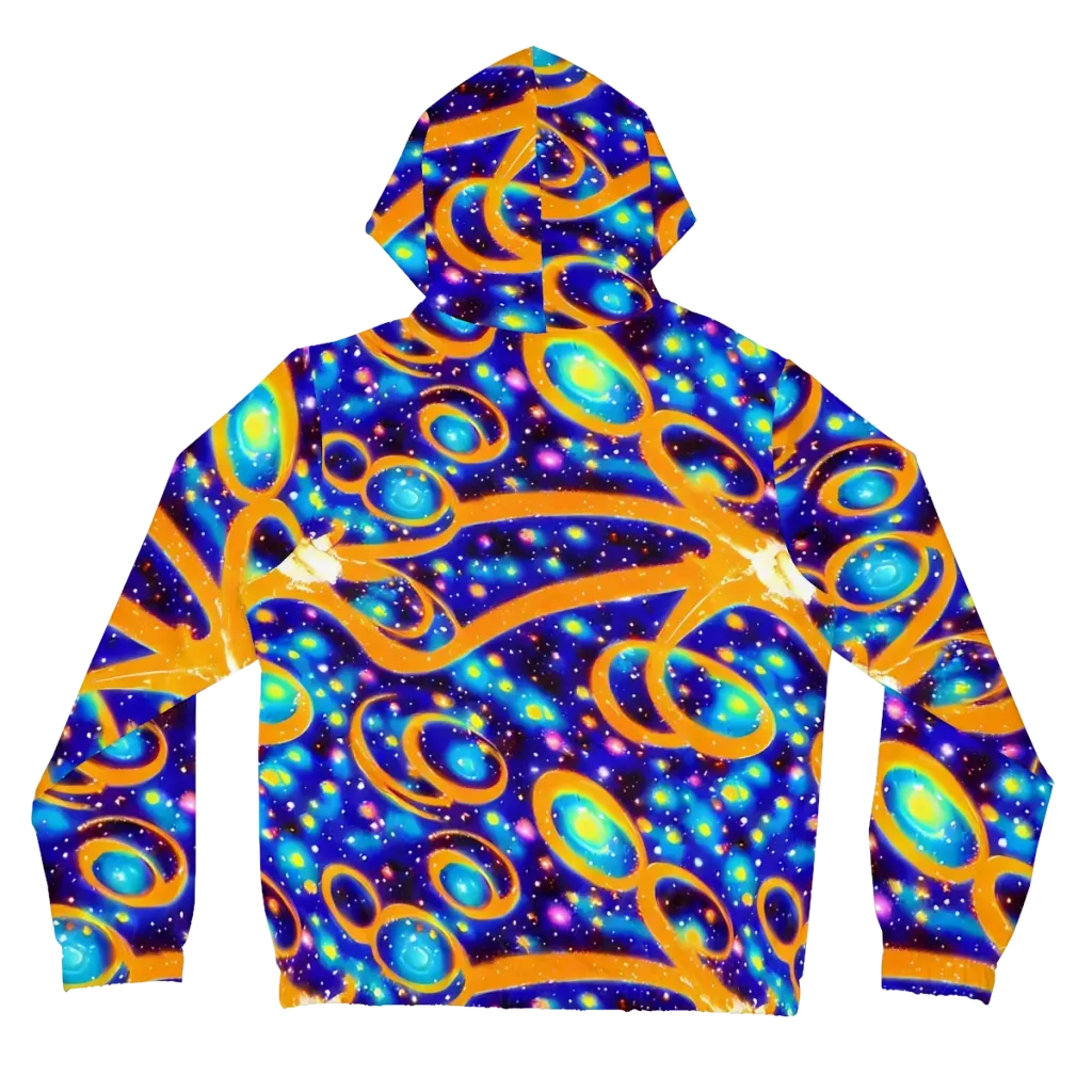 Epic Orbit on Women's Full-Zip Hoodie — Back