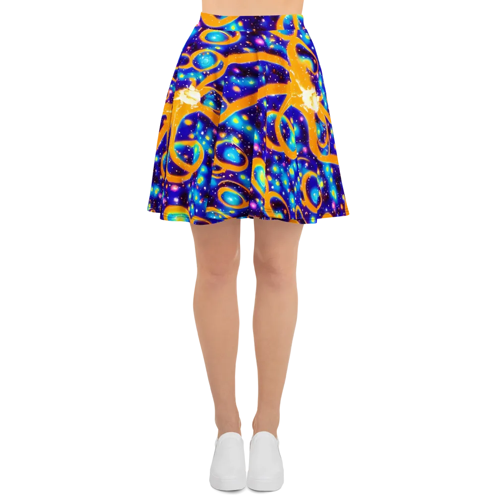 Epic Orbit on Skater Skirt — Front