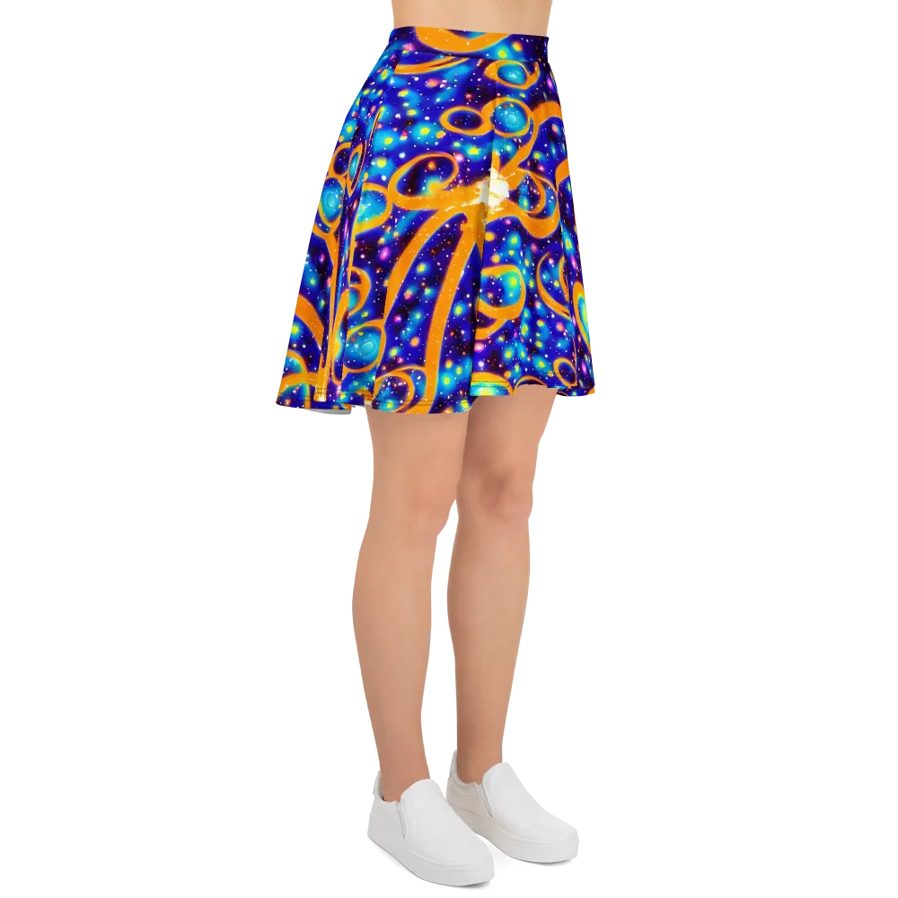 Epic Orbit on Skater Skirt — Right