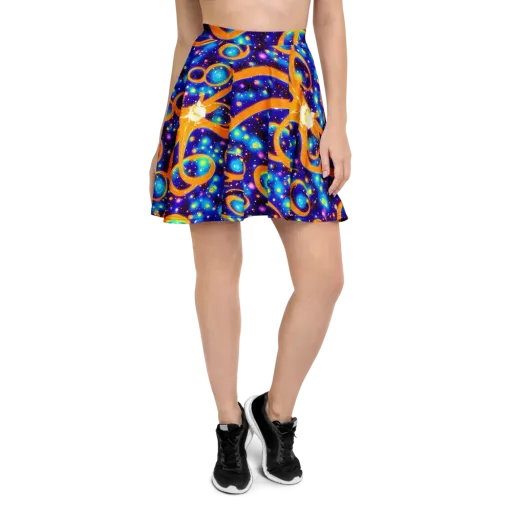 Epic Orbit on a Skater Skirt
