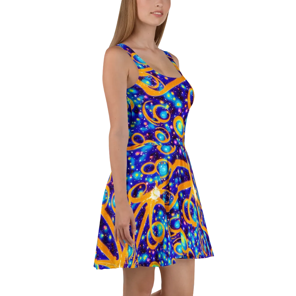 Epic Orbit on Skater Dress — Right