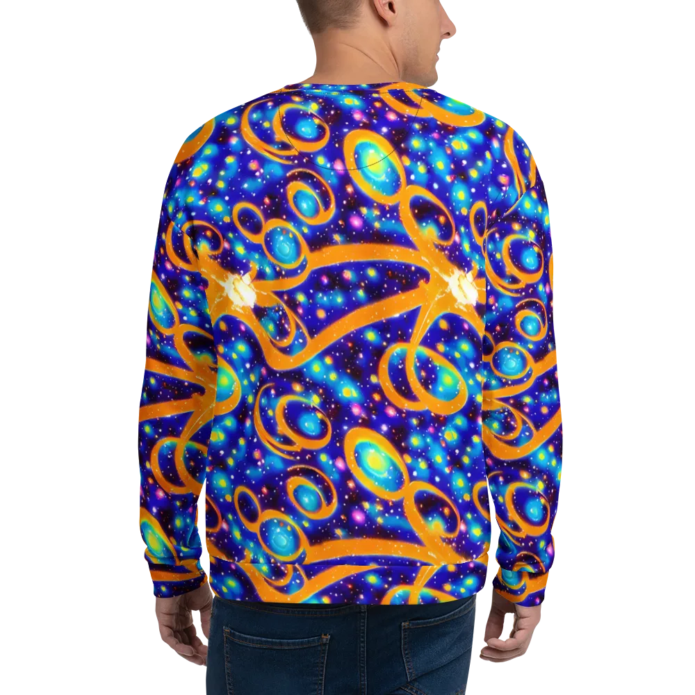 Epic Orbit on Sweatshirt — Back