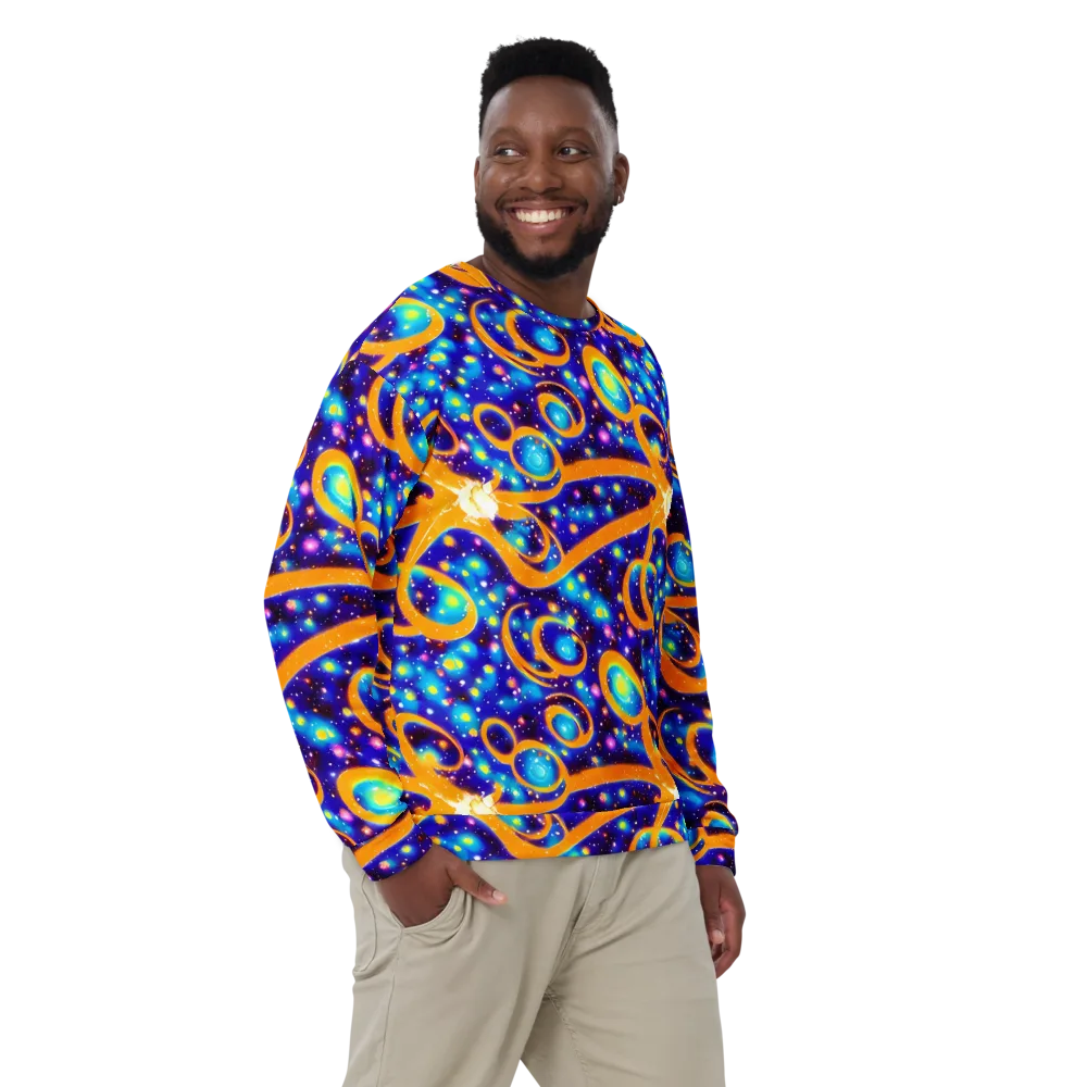 Epic Orbit on Sweatshirt — Front