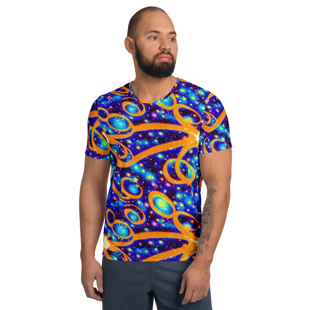 Epic Orbit on Men's Athletic T-Shirt — Front