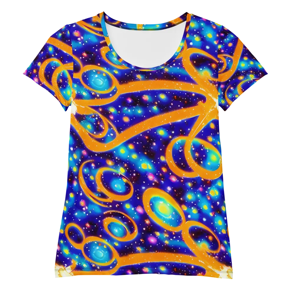 Epic Orbit on Women's Athletic T-Shirt — Front